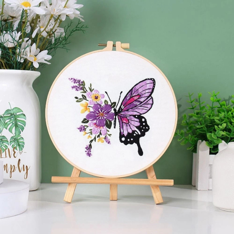 DIY Cross Stitch Butterfly